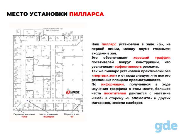 Реклама на пилларсе в Гродно, фотография 3