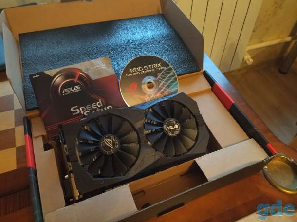 Видеокарта Asus RX570-08G-GAMING, фотография 1