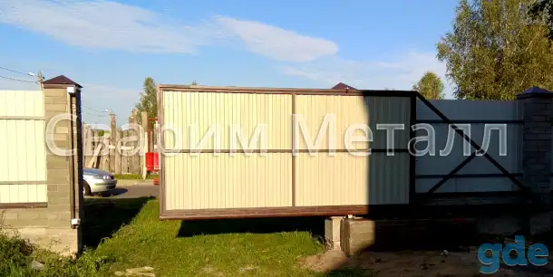 Ворота откатные, фотография 4