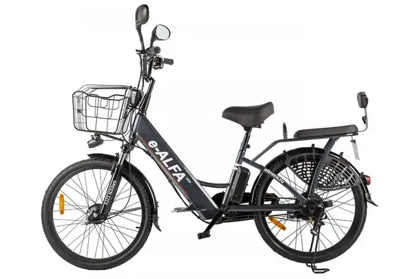 Велогибрид green city e-alfa new, фотография 12
