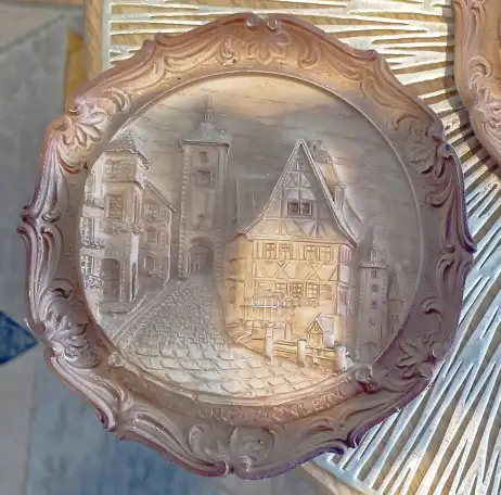 Сувенирная тарелочка Rothenburg из Германии, фотография 1