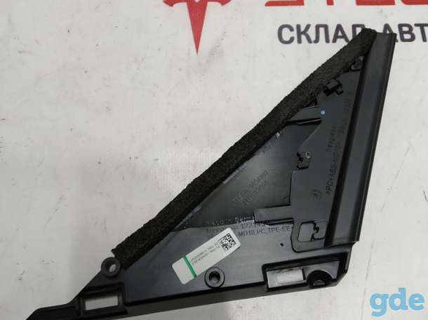 Зап. части для авто Tesla. Форточка передняя правая Tesla model XEE FRONT QUARTER APPLIQUE COMPL, фотография 2