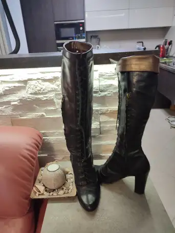 Продам сапоги натуральная кожа Италия, фотография 2