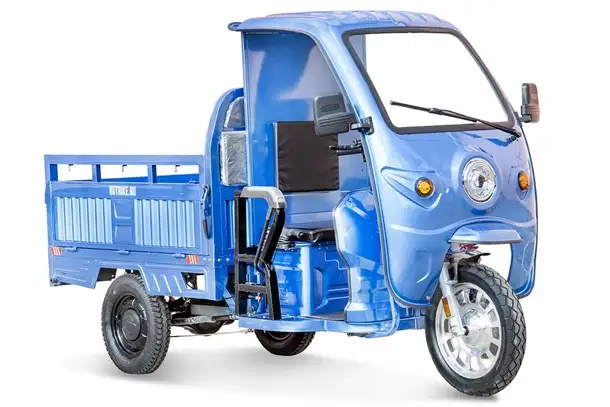 Грузовой электротрицикл rutrike гермес pro 1500 72v1500w, фотография 1