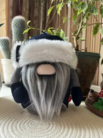 Интерьерная игрушка скандинавский гном., фотография 7