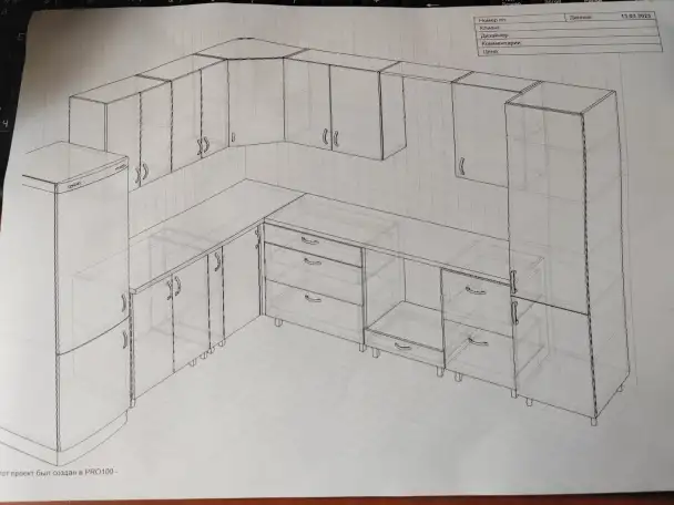 Кухни, Шкафчики кухонные поштучно, под заказ по размерам, фотография 3
