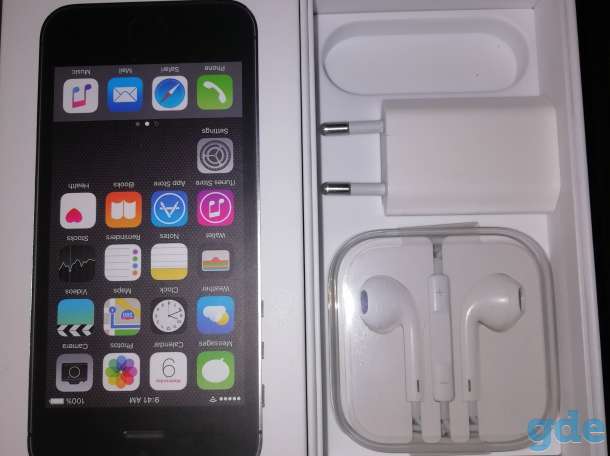 Смартфон Apple iPhone 5s 16GB Space Gray, фотография 4