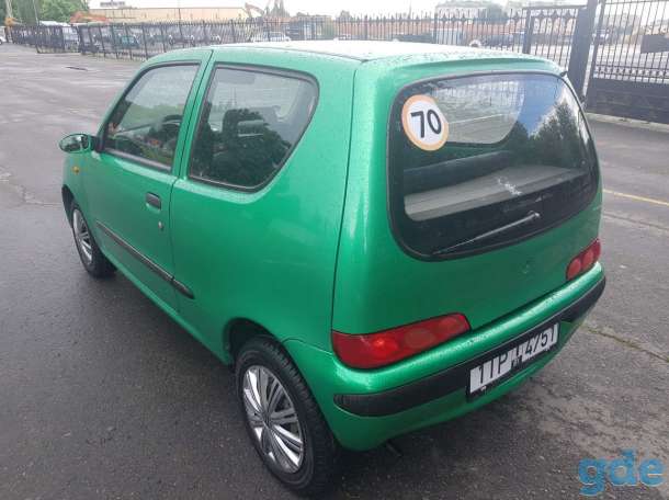 Fiat Seicento, 0.9 бензин, 1998 г.в., фотография 4