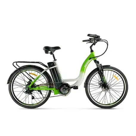 Электровелосипед eltreco white 250w, фотография 1