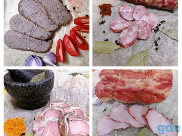 Домашние копчености и деликатесы из мяса, фотография 2