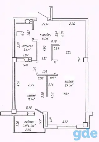 Продажа 1 комнатной квартиры в г. Минске, ул. Тургенева, дом 1 (р-н Я.Коласа-Рига, Некрасова, Восточная, фотография 12