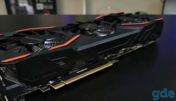 Видеокарта - GIGABYTE GTX 1080 Windforce OC (GV-N1080D5X-8GD), фотография 1