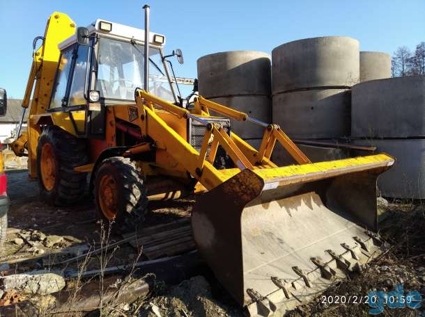 Услуги экскаватора погрузчика JCB, фотография 1