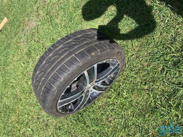 Продам шины Firestone FIREHAWK SZ90 M, 196/45/R16 в отличном состоянии и литые диски Rial в хорошем состоянии., фотография 1