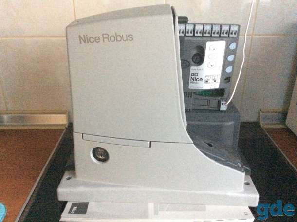 Привод для откатных ворот Nice Robus 1000 kit, фотография 1