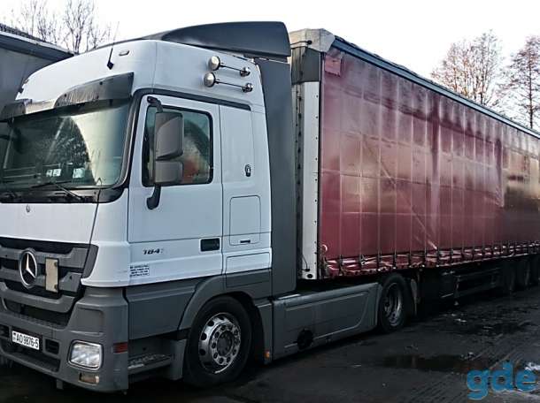 Cцепка Mercedes 1841LS с Schmitz S01, фотография 1