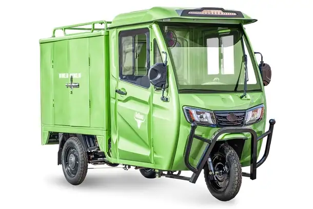 Грузовой электротрицикл rutrike карго кабина дуал, фотография 1