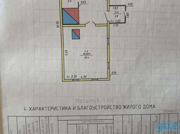 ПРОДАЁТСЯ участок с жилым домом в 120 км  от г. Минска , Витебская обл., Докшицкий р-н, д. Комайск, ул. Центральная, 53, фотография 4