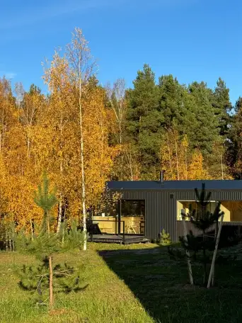 Панорамные домики в аренду -  скандинавская деревня на Браславских озерах, фотография 1