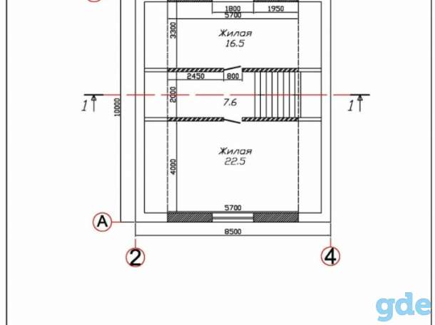 Продам участок с недостроенным домом, фотография 8