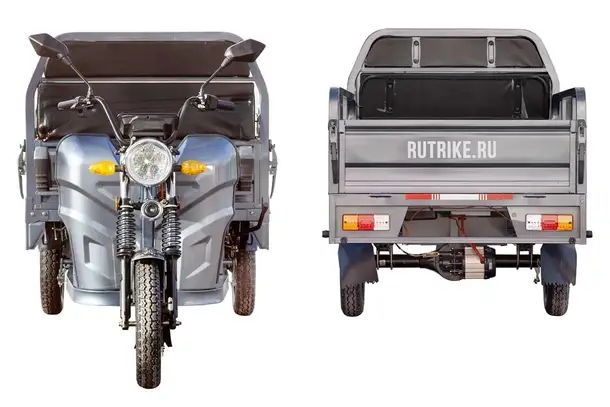 Грузовой электротрицикл rutrike мастер 1500 60v1000w, фотография 4