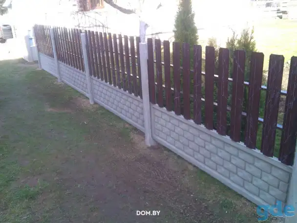 Красивый забор для вашего участка, фотография 7