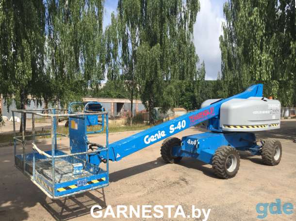 Самоходный телескопический подъемник Genie S 40, фотография 1