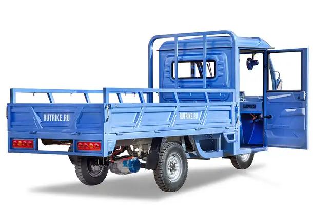 Грузовой электротрицикл rutrike фактор 2600 60v2000w, фотография 5