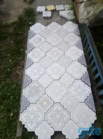 Плитка цветная бетонная, Боро., фотография 2