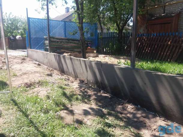 Фундаменты под забор любой сложности, фотография 4