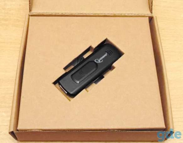 Wi-Fi/Bluetooth адаптер Gembird NICW-U5 (чёрный цвет), фотография 2