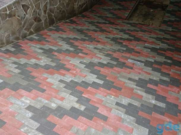 Укладка тротуарной плитки, фотография 4