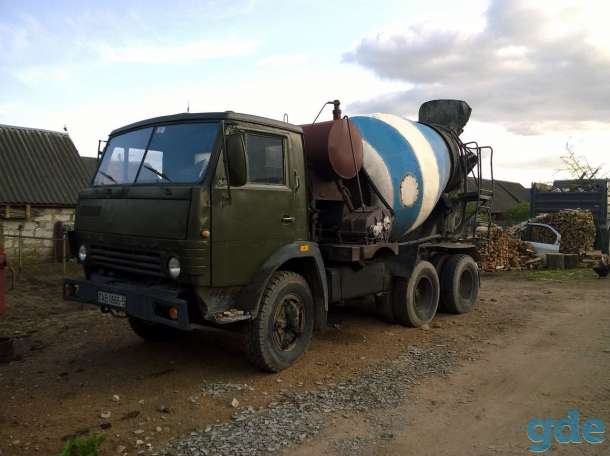 Автобетоносмеситель КамАЗ 55111 хорошее состояние, фотография 1