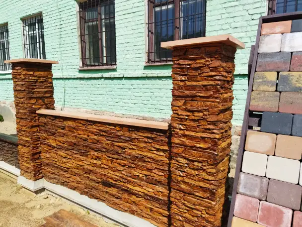 Заборы из искусственного камня ., фотография 3