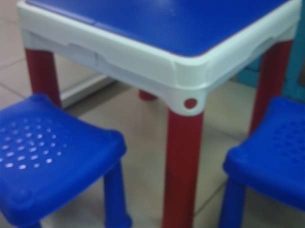 Детский набор keter ''construction lego table'', фотография 1
