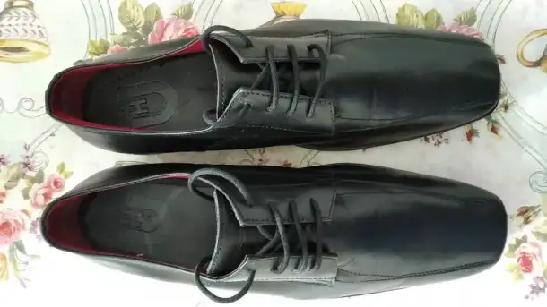 Туфли мужские из натур. кожи 44,5-45р-р, фотография 2