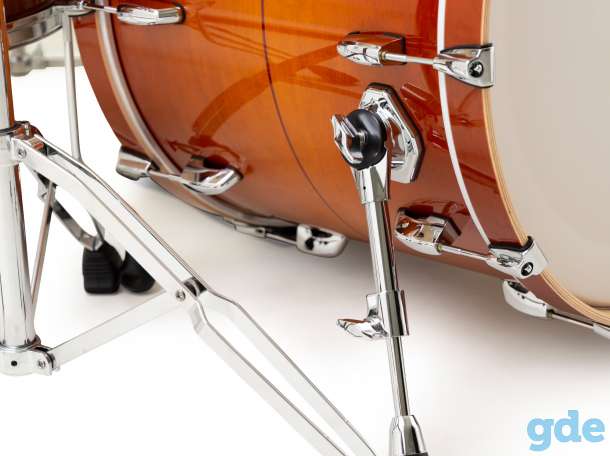 Pearl MCT924XEP/C840 Masters Maple Almond Red Stripe 4-Piece Shell Set, фотография 3