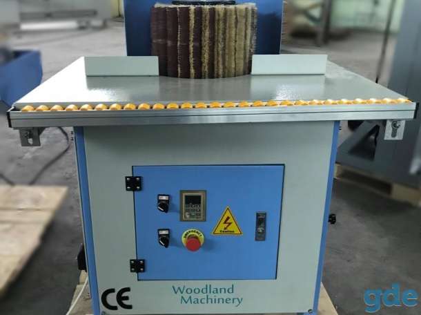 Щёточно-шлифовальный станок WOODLAND MACHINERY DTL-20DX (новый), фотография 2