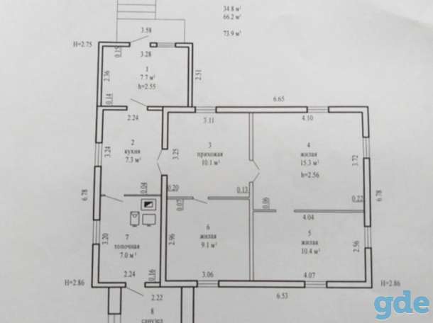 Продам дом., Ул.Железнодорожная.д7, фотография 4