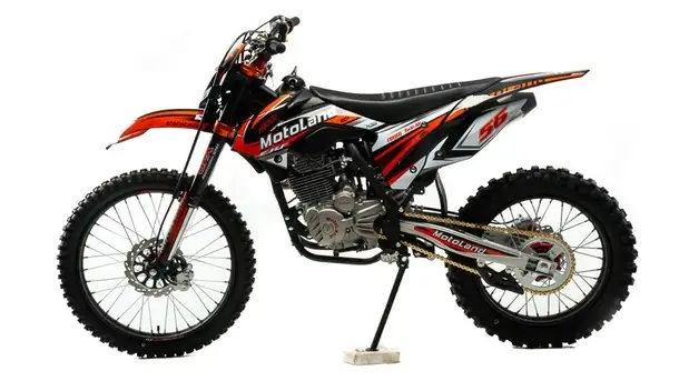Мотоцикл кросс motoland crf 250 (172fmm) оранжевый, фотография 1