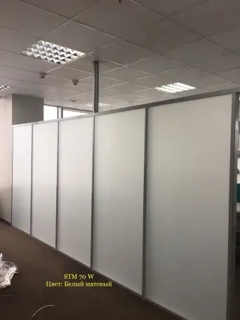 Тонировка офисных перегородок матовыми пленками., фотография 12