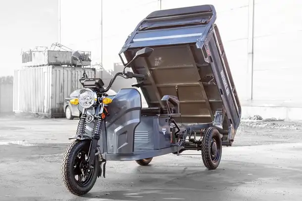 Грузовой электротрицикл rutrike мастер 1500 60v1000w, фотография 7