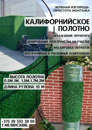 Сетка рабица. Зеленый забор, фотография 1