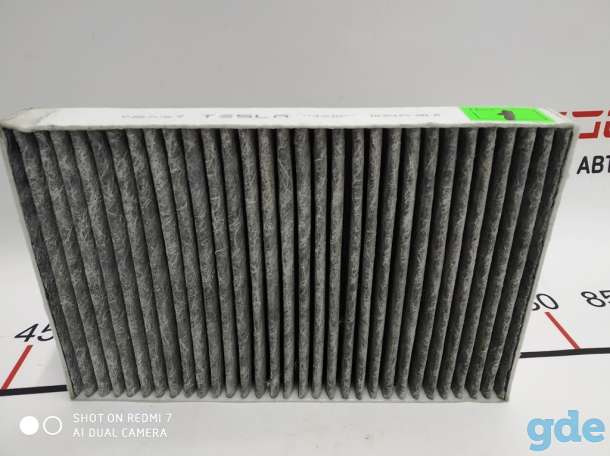 Зап. части для авто Tesla. Фильтр салона угольный Tesla model SAA Carbon filter, фотография 2