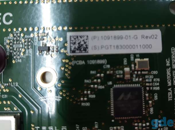 Зап. части для авто Tesla. Модуль модема NA (LTE) REV02 Tesla modelGG Model 3 Modem Module wit, фотография 3