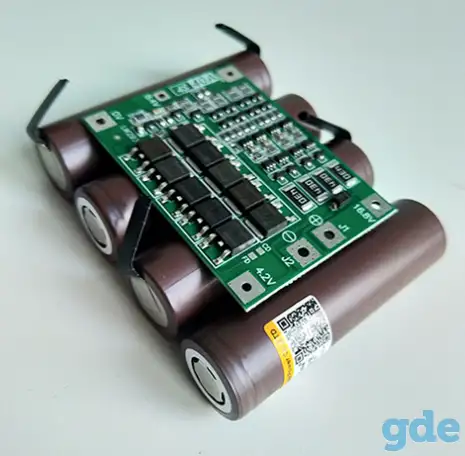 Аккумулятор 18650 lLiitokala HG2 3000mAh высокотоковый Li-Ion и BMS, фотография 2