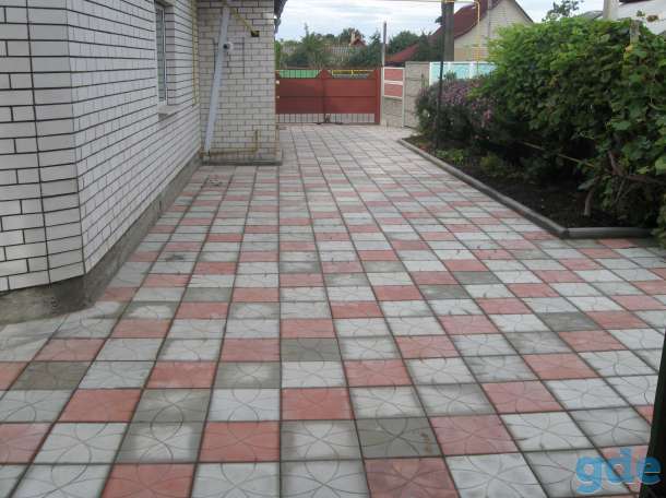 Укладка тротуарной плитки, фотография 2