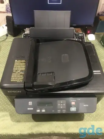 МФУ Epson M200 с СНЧП, фотография 1