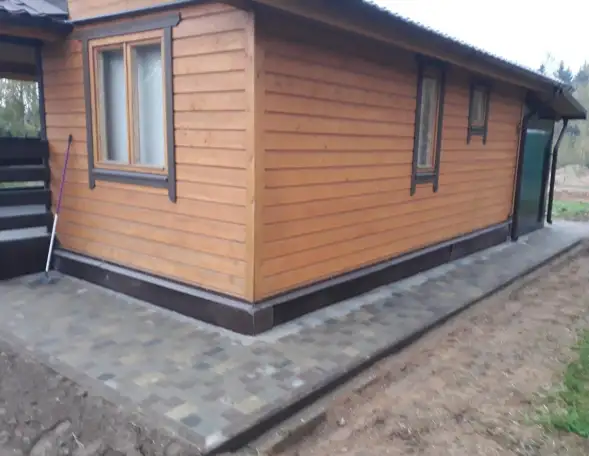 Укладка тротуарной плитки, фотография 9