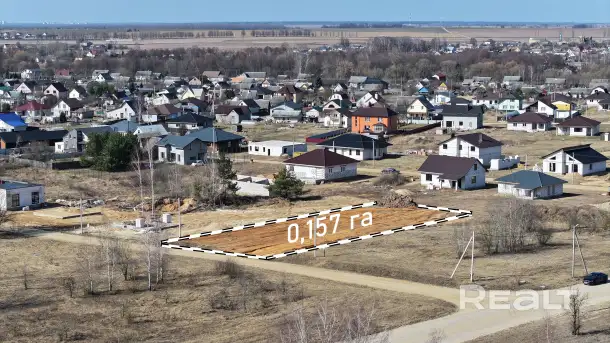 Продается ровный земельный участок 2 км от г. Марьина Горка, фотография 1